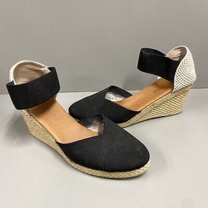 Andre Assous Women's Anouka‎ Espadrille Wedge Sandal (size 10)